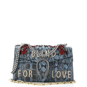 Gucci Dionysus Bag Embellished Python #228668G17B